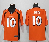 Nike Denver Broncos 10 Jeudy Orange NFL Draft First Round Pick Vapor Untouchable Limited Jersey,baseball caps,new era cap wholesale,wholesale hats